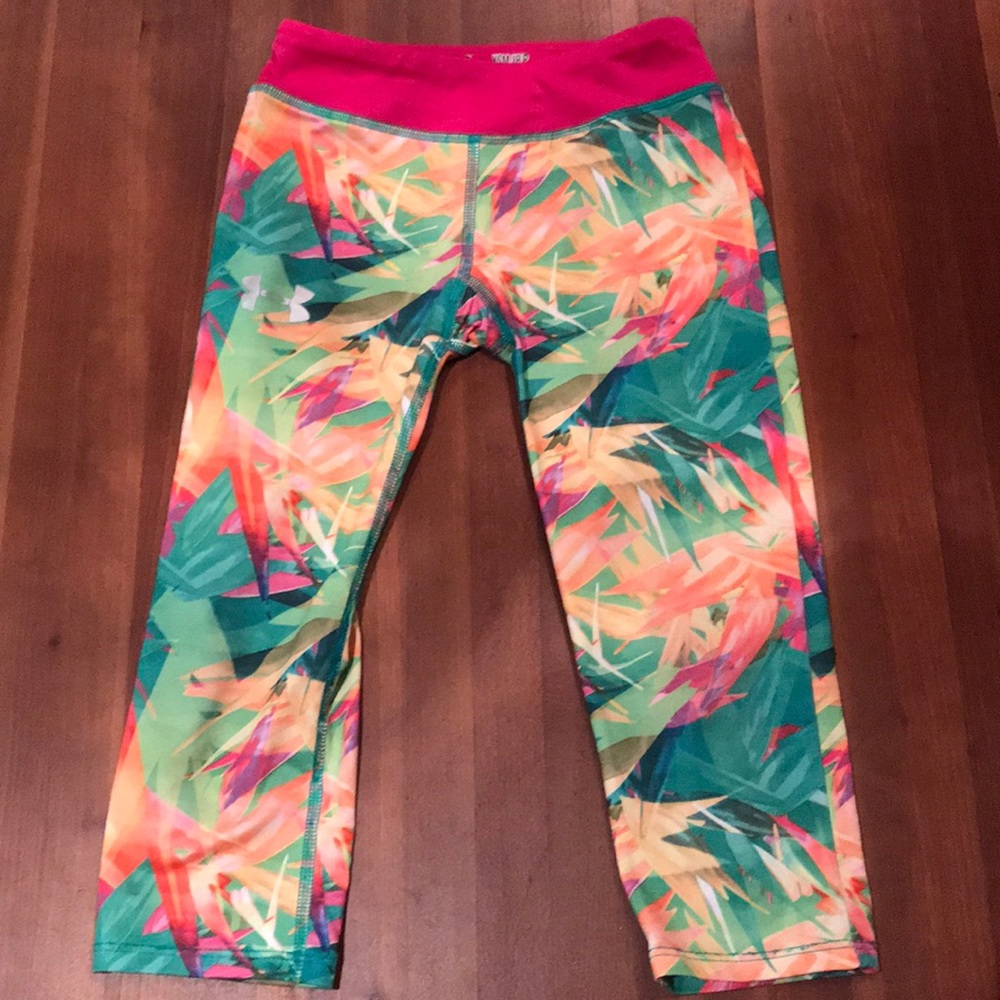 Under Armour Girls Capri Leggings